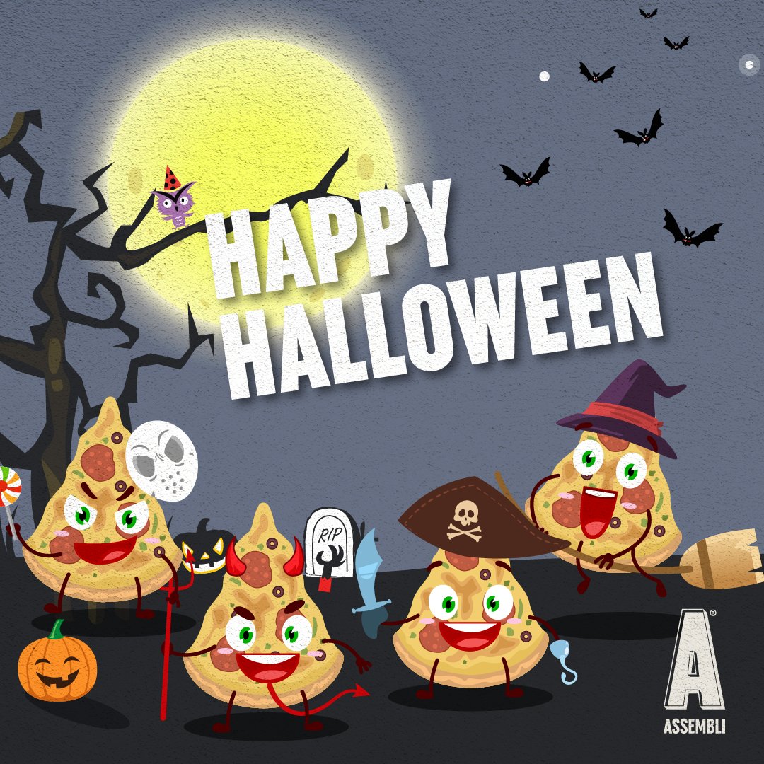 myassembli's tweet image. What does the Ghoul put on his #pizza?

Monster-ella cheese! 👻🍕
Is this joke too cheesy? #CantStopWontStop 
#SeeYouSoon
#HappyHalloween #Halloween2020