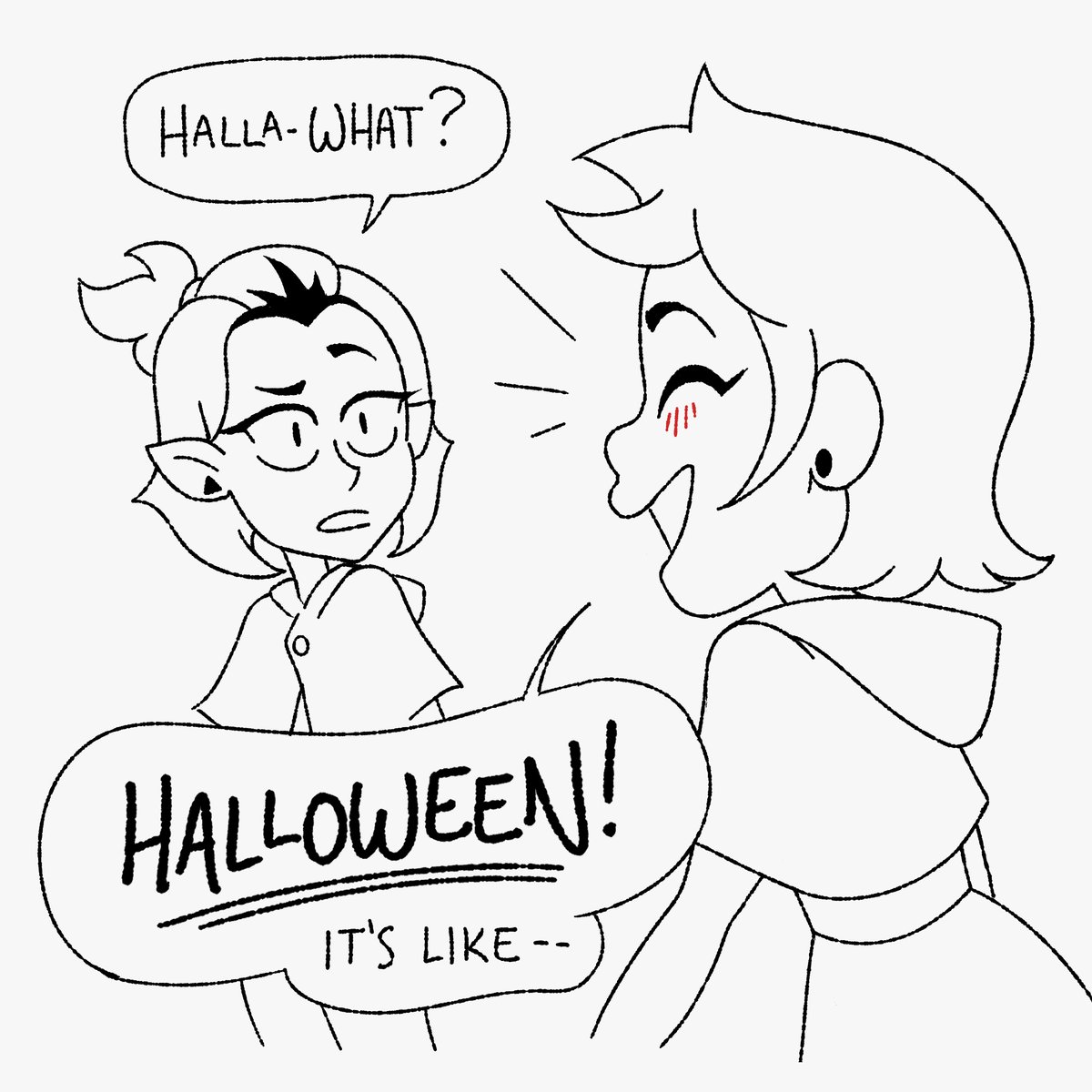 Happy Halloween from Luz and Amity!!!?
#lumity #comics #tohfanart 