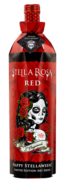 RiboliWine's tweet photo. Have you seen the limited-edition @stellarosawines Stellaween Collection on the shelves lately? Stella Rosa® Black, Stella Rosa® Red, Stella Rosa® Rosé and Stella Rosa® Moscato D’Asti have a festive new look for #Stellaween! https://t.co/v14gowma6e