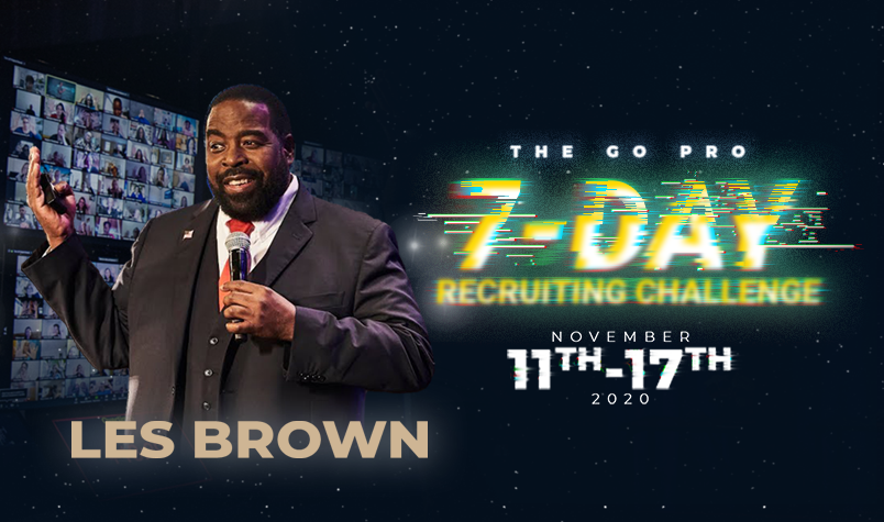 Want to achieve more than ever before in your #NetworkMarketing business? 

Tune into the wisdom of @<a href="/RealLesBrown/">Les Brown</a>, who'll show you how to have an unstoppable mindset throughout your recruiting journey! 🔥

Join us here ➡️ ow.ly/Mmg350C7CxC