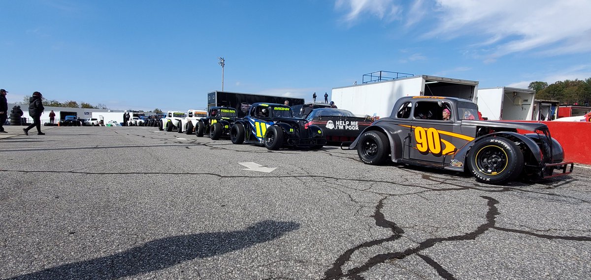It's almost time for qualifying for today's $2,500-to-win Legends #HalloweenHeat feature at Tri-County Speedway.

Watch it LIVE at legendsnation.tv