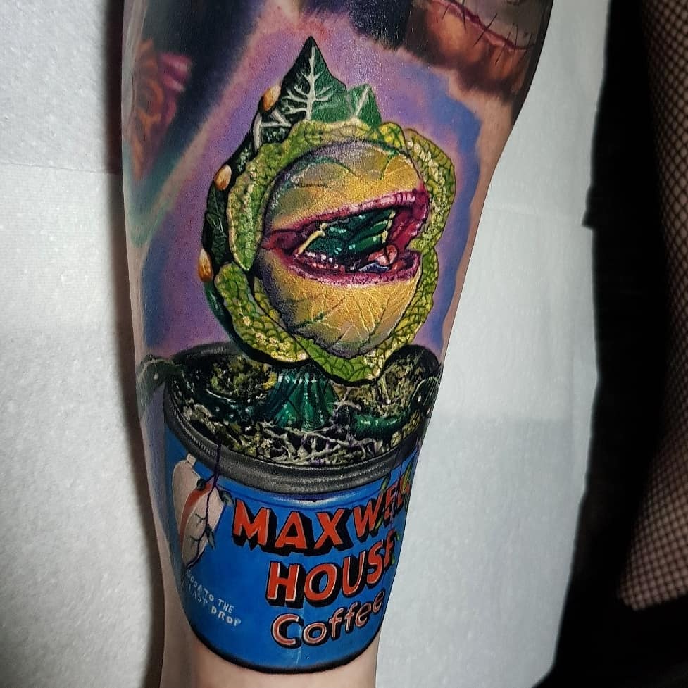 South Shore Tattoo Co  Audrey 2 from Little Shop of Horrors done by  mikenomy   Facebook