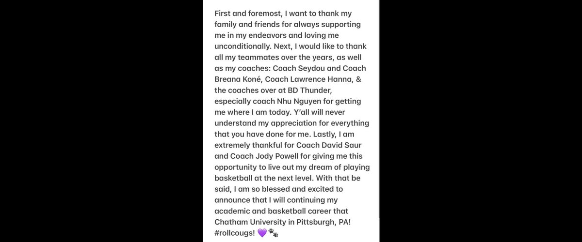 ZoeZeitlin's tweet photo. 110% committed!! #rollcougs 💜🐾 @chathamwbb @CoachDavidSaur @coachjodypowell https://t.co/583eGQCEt9