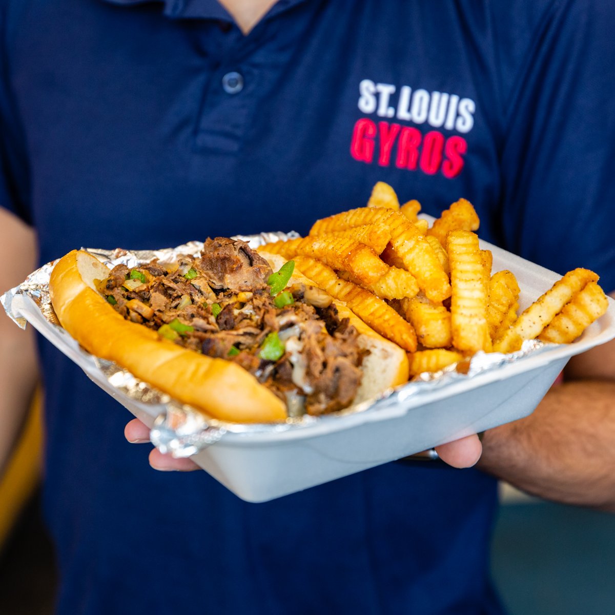 STLgyros's tweet photo. There’s nothing spookier than a growling stomach. Stop by our way to satisfy your cravings. #StlGyros #chickengyro #stlgram https://t.co/bo0UNIA2pe