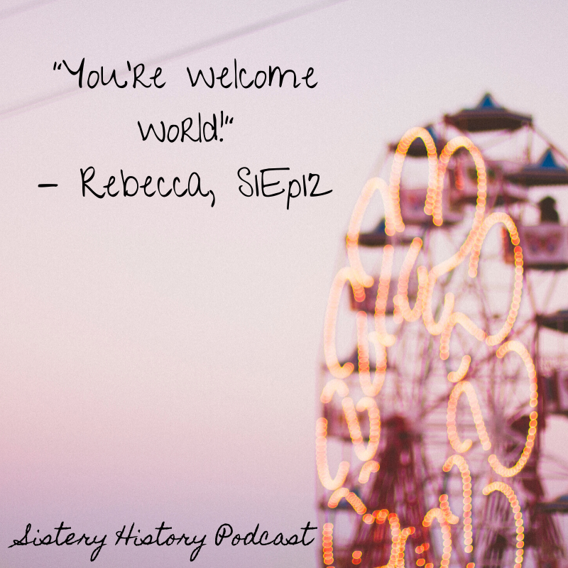 SisteryHistory's tweet photo. Season 1 is available now, wherever you listen to your #podcasts 💙 
#Feminism #Feminist #Podcast #Podcasting #Storytelling #BadassWomen #FemaleStories #PodcastRecommendations #FeministStories #Badass https://t.co/DrBh45f2kO