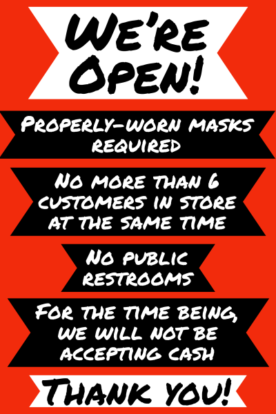 murderbooks's tweet photo. We're open! No appointment needed, just come in a browse! #ReadHouston https://t.co/KrQvToO7pF