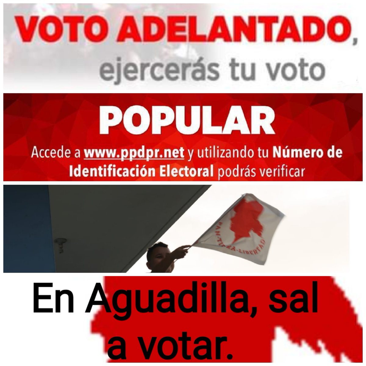 Amigo(a) Aguadillano, sal a votar.

Colegios disponibles:

Escuela Benito Cerezo.
Escuela Conchita Igartúa De Suárez.
Escuela Juan Suárez Peregrina.
Escuela de Bellas Artes, CABA.