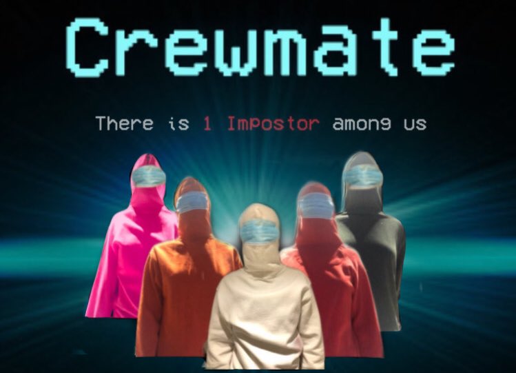 lottiedyer_'s tweet image. There is 1 imposter among us #LPMakeUpComp #LPCostumeComp