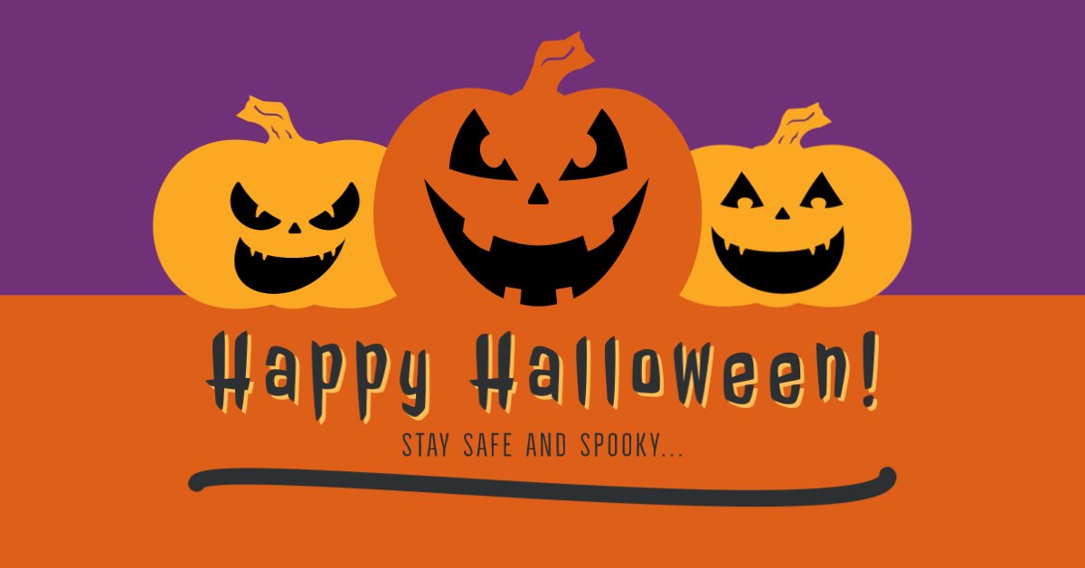 SuperiorRoll's tweet photo. Happy Halloween from the SRF family! Have a spooky night and stay safe! #halloween2020 #pumpkinfun #staysafe https://t.co/loQ3m37ego