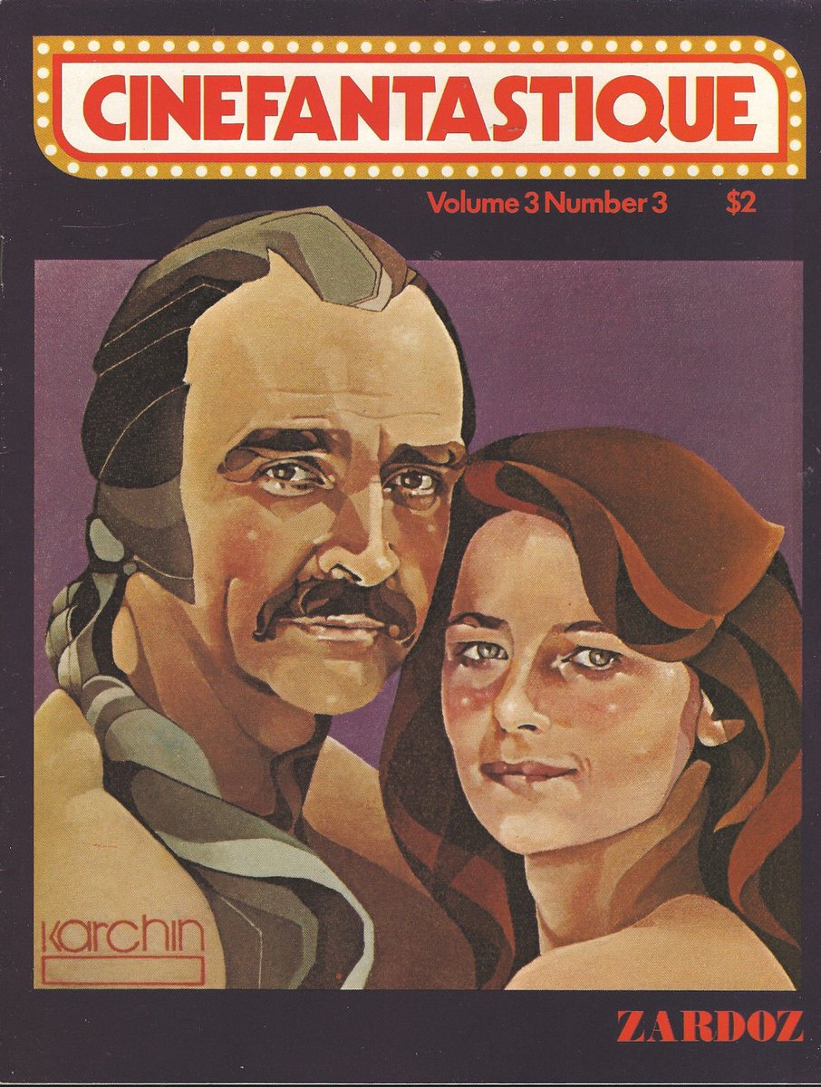 Sean Connery was struggling to find post-Bond acting roles in 1972 and Boorman somehow persuaded him to play Zed in Zardoz. Charlotte Rampling was cast as Consuella and filming began in Ireland in May 1973. An uncredited Stanley Kubrick was the film's technical advisor.