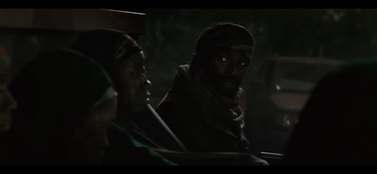 Pr. 2: And the kidnappers wear the traditional Arab scarf, that our farmer fathers used to wear for example, (like the one me & the lion on my hoodie are wearing)! Shouting “Wallahi I’ll shoot her” which means “I swear” in Arabic!  @cfuchstv  #373f20