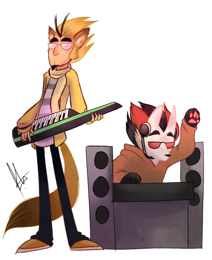 YuramecX3's tweet photo. I remember this weird crossover. Bouth bads are awesome #MysterySkullsAnimated #studiokiller https://t.co/4LGxX8KBz8