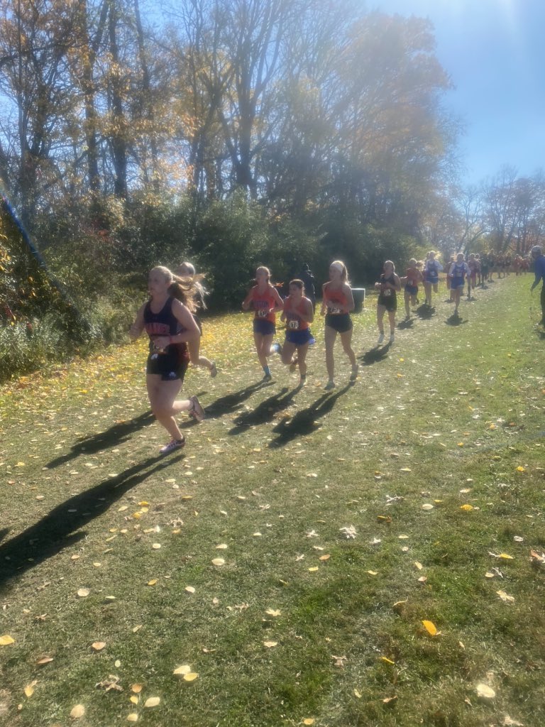 EdisonSports's tweet photo. Girls finish 6th. Great season. A Lesniak finishes 3rd qualifying for state! https://t.co/mR1fXKLRgM