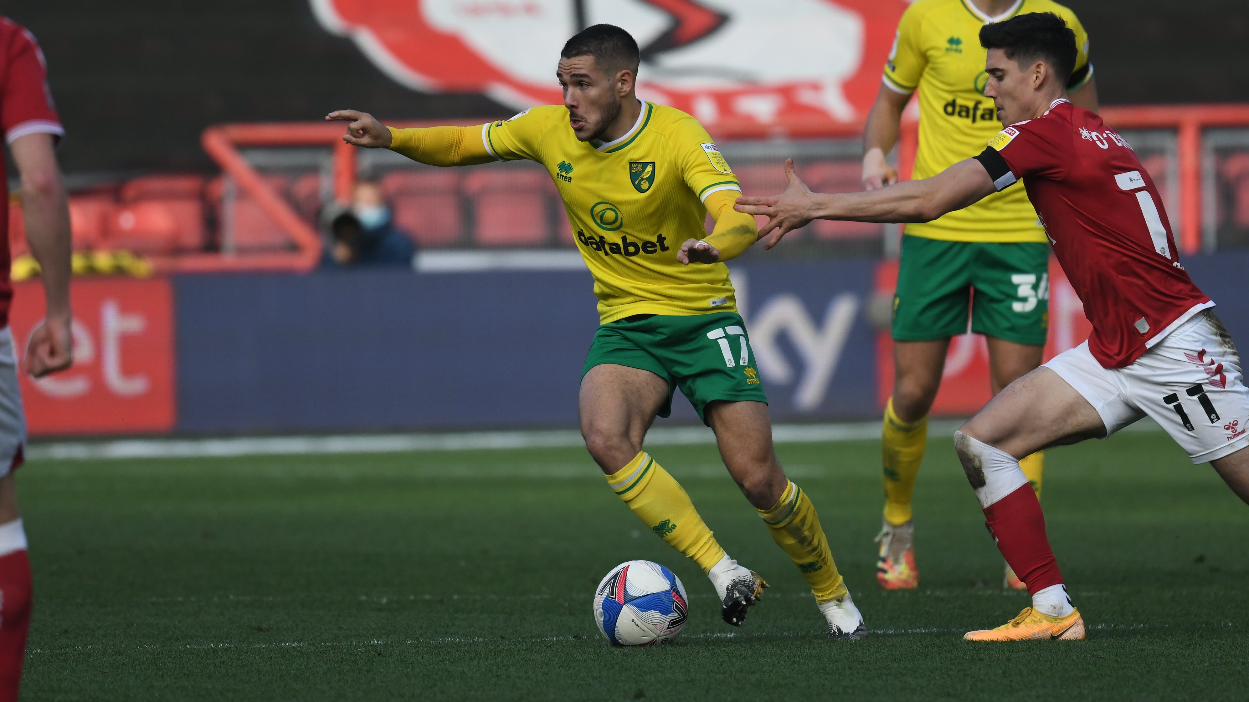 Bristol City vs Norwich City / Twitter