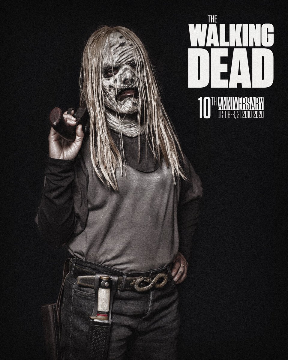 AlphaCosplayer's tweet image. Happy 10th anniversary #TheWalkingDead
Here’s my tribute, my 3 best pics
PIC 2 OF 3
#TWD #TWD10Years #TWDAlpha #Alpha #Whisperers #Halloween #TWDHalloween
@WalkingDead_AMC @TheWalkingDead @TWD_ES @samthesparrow