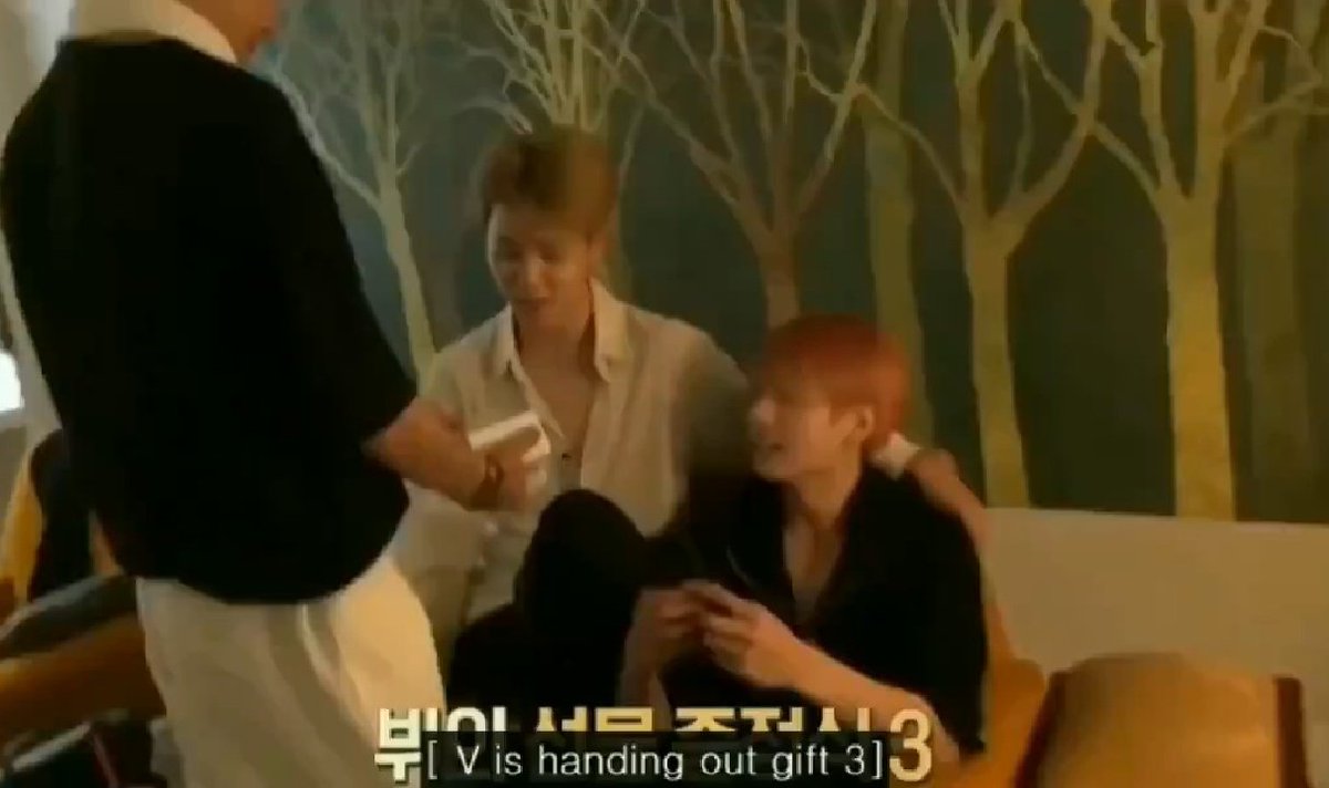 and now you know that jikook were alone in the bedroom with their shirts unbuttoned while the other guys were in the dining room 