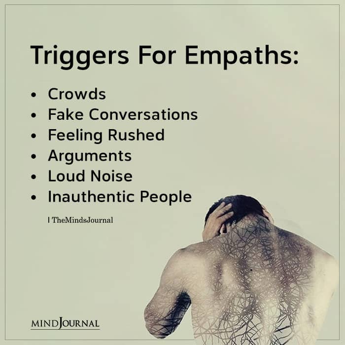 empath trauma triggers