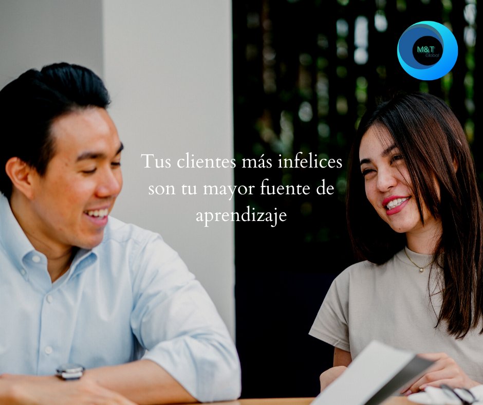 MTGlobal3's tweet photo. Tus clientes más infelices son tu mayor fuente de aprendizaje. 

#MTGlobal #Coworking #Actitud #Networking https://t.co/sC79FO2Ksl