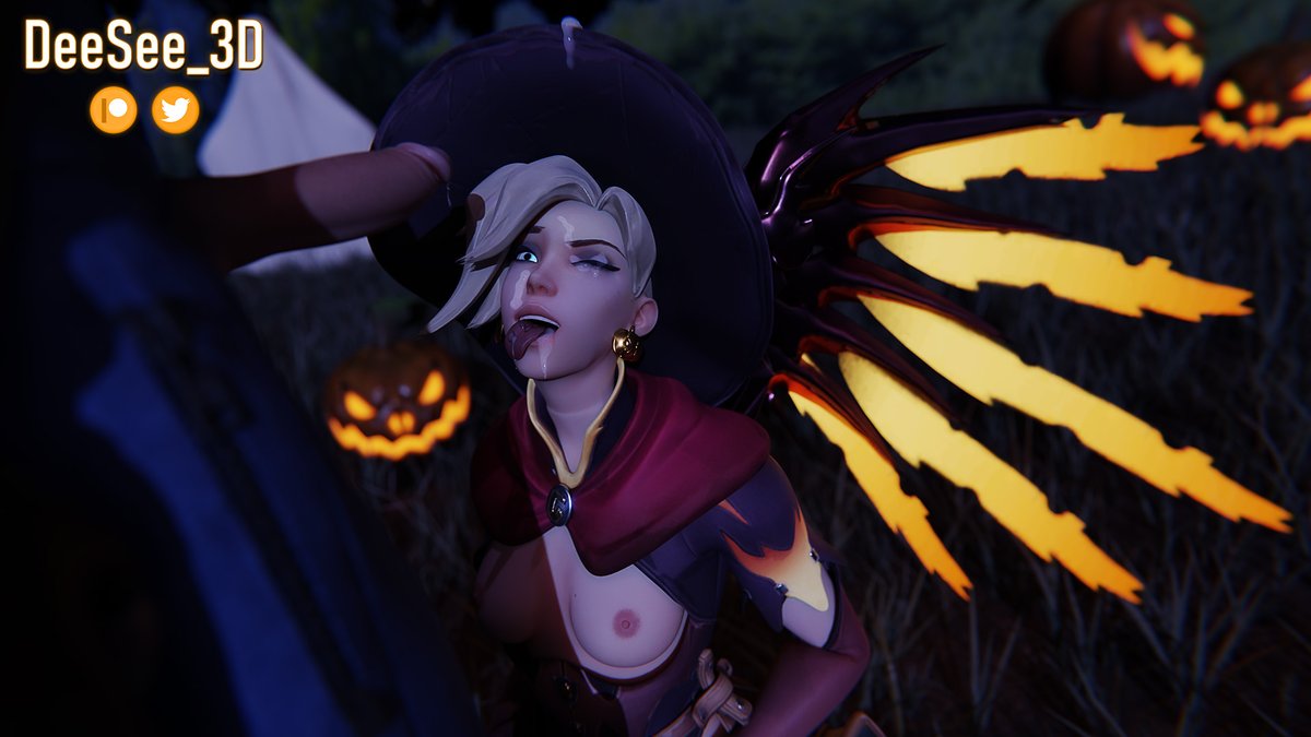 DeeSee3D's tweet photo. Witch Mercy's Halloween Special 💦🥵

🔸Patreon 1080p: https://t.co/3hovMXDbxU
🔸Patreon 4k: https://t.co/Haz9cbpTPj

♦️MEGA: https://t.co/1fGHTkaPuE

#overwatch #overwatchporn #mercy #witchmercy #halloween https://t.co/F8YOmRw3QY