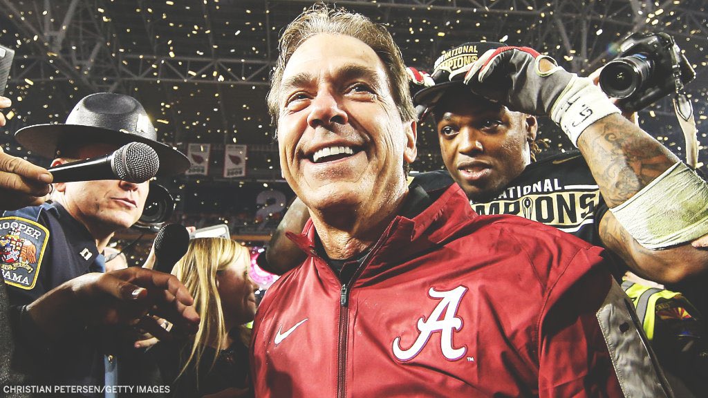       Nick Saban Turns 69 Today. Happy Birthday  Coach Saban  