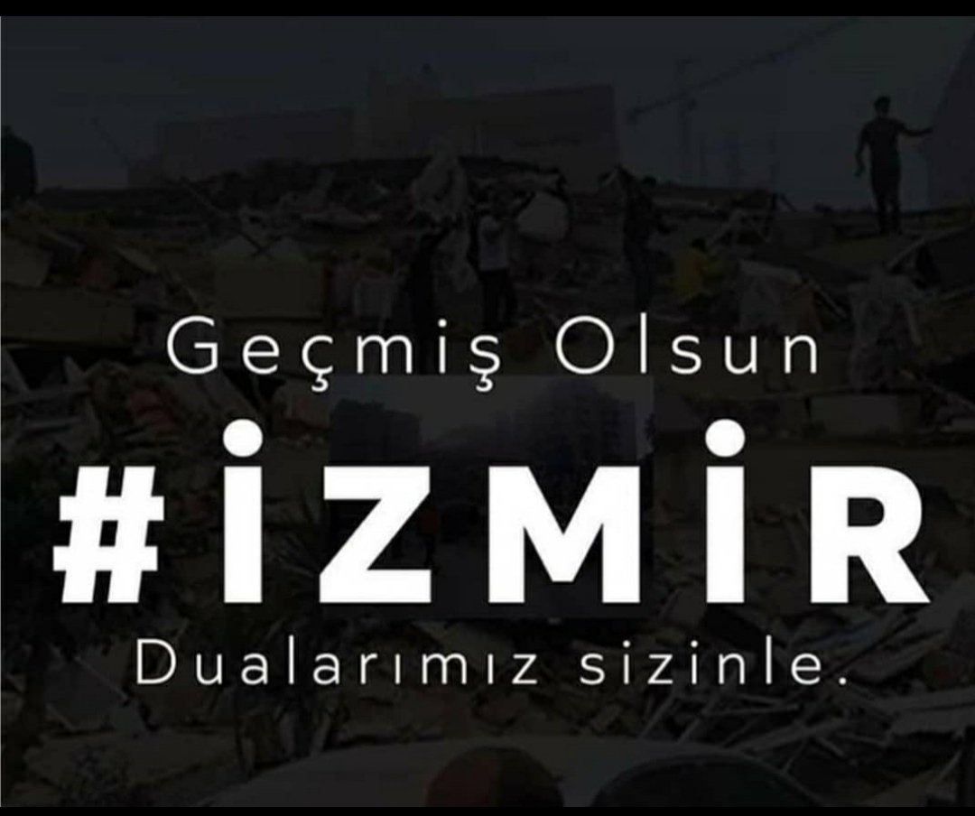 Askerlik görevimizi İzmir'de tamamladık. 
Havasını soluduk, suyunu içtik, ekmeğini yedik. 
İzmir bizi sevdi, biz İzmir'i sevdik.
Geçmiş olsun İzmir...
Dualarımız sizinle...