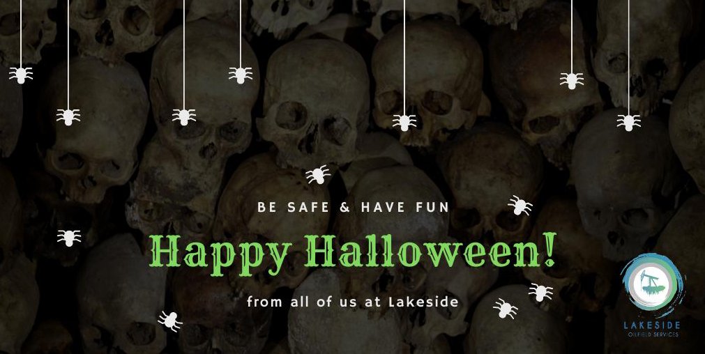 LakesideTowTrac's tweet photo. Happy Halloween, from all of us at Lakeside! Be EXTRA safe this year if you are out  trick or treating! https://t.co/iu4oh71OiN