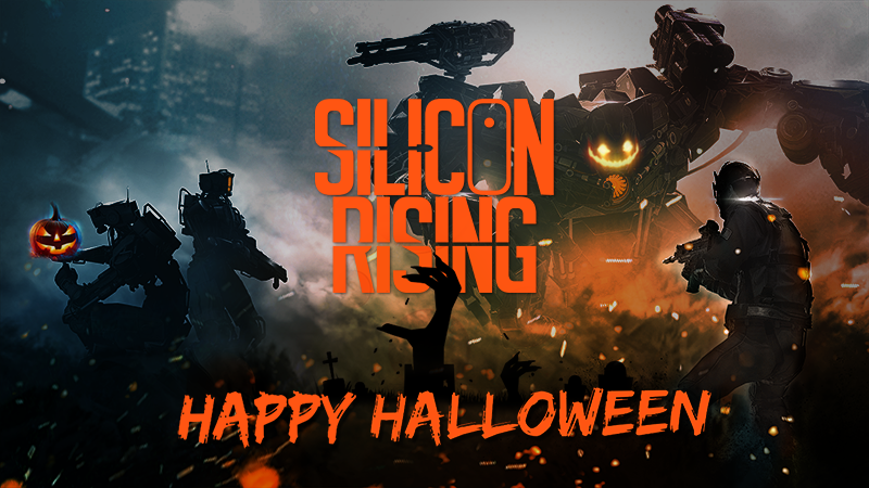 SiliconRisingVR's tweet photo. Happy Halloween!!!!!

I believe you are redy for the costume, trick or treat  and paty. 

Just one one thing to remind: Silicon Rising is join the Steam Halloween Sales and only about 48 hours left.

#steamvr #vrgame #VR #oculus #HTCVive #indiegame https://t.co/nwY6rOcwkr