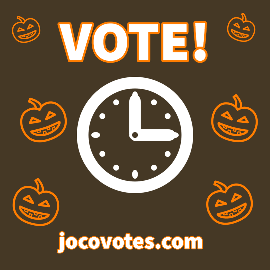 joconcelections's tweet photo. Cast your ballot today before 3 p.m. at any early voting site! You still have some time!!!!! Today is the last day of Early Voting. Visit https://t.co/6DrFMsEOe4 for more information. https://t.co/EoxvLPHXxW