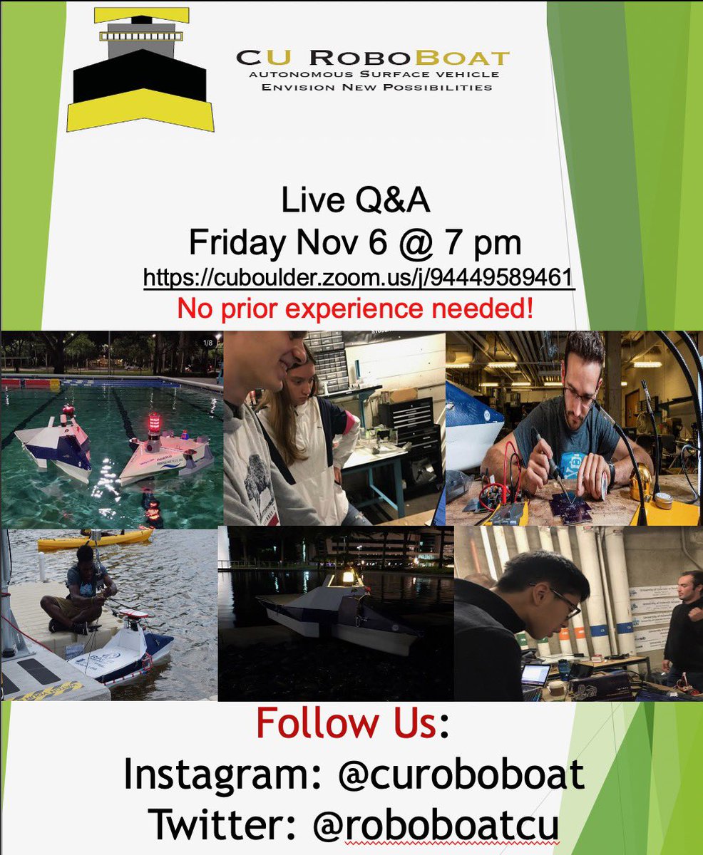 Our live Q&amp;A is Friday nov 6 @ 7 pm   <a href="/CUEngineering/">CU Boulder Engineering 🦬</a>