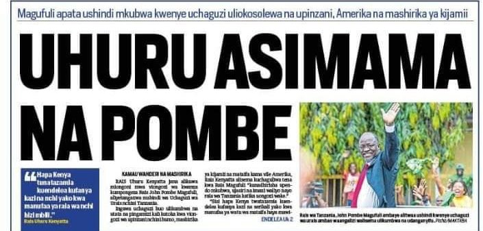 Abdirizaqhassa6's tweet photo. Away from #LIVWHU your fav paper has put this as its headline 😂 😂 😂 https://t.co/rPUL2qXT13