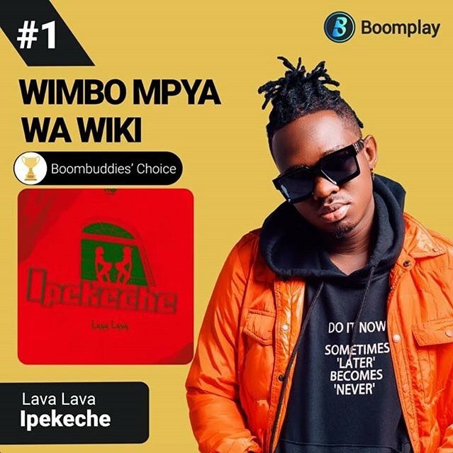 Wcbwasafi_'s tweet photo. @iamlavalava #Ipekeche No.1 @BoomplayMusicTZ Song of the Week #FansChoice 🔥🔥🔥 https://t.co/OUcvmpaL3z