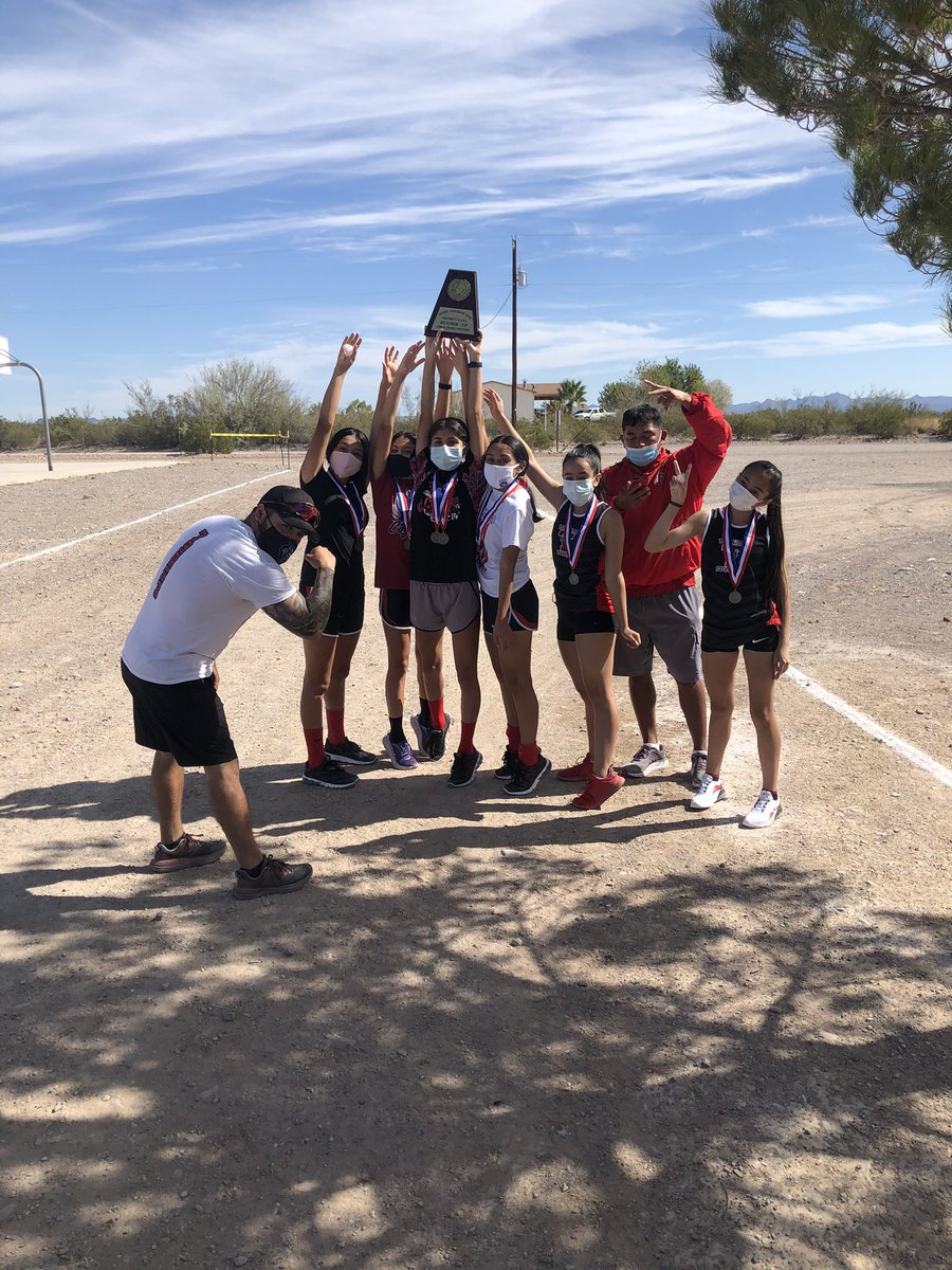 I can’t explain how proud we are of our Boys and Girls XC team today! They both battled adversity like never before in the last two weeks and both finished second at the District Meet today! Great job Coyotes! #PackMentality