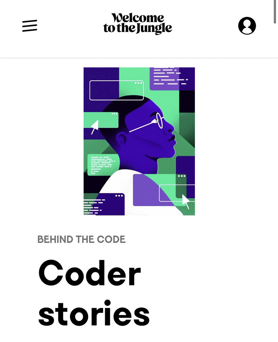 This whole series of articles is some of the best tech journalism I’ve ever seen. Because it’s not all gossip columns and funding rounds. The reader actually learns something. It’s like  @QuantaMagazine but for tech.  https://www.welcometothejungle.com/en/collections/behind-the-code/coder-stories