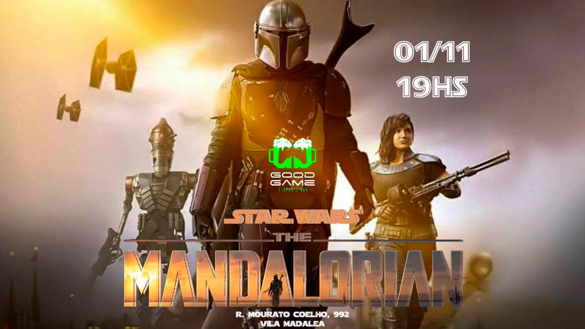 Aiii vamos transmitir o primeiro episódio da nova temporada de <a href="/themandalorian/">The Mandalorian</a> aqui no GG!

Dia 01/11 - 19:00HS

Só chegar galera, bora assitir com a gente! 

#TheMandalorian #DisneyPlus #starwars #GG