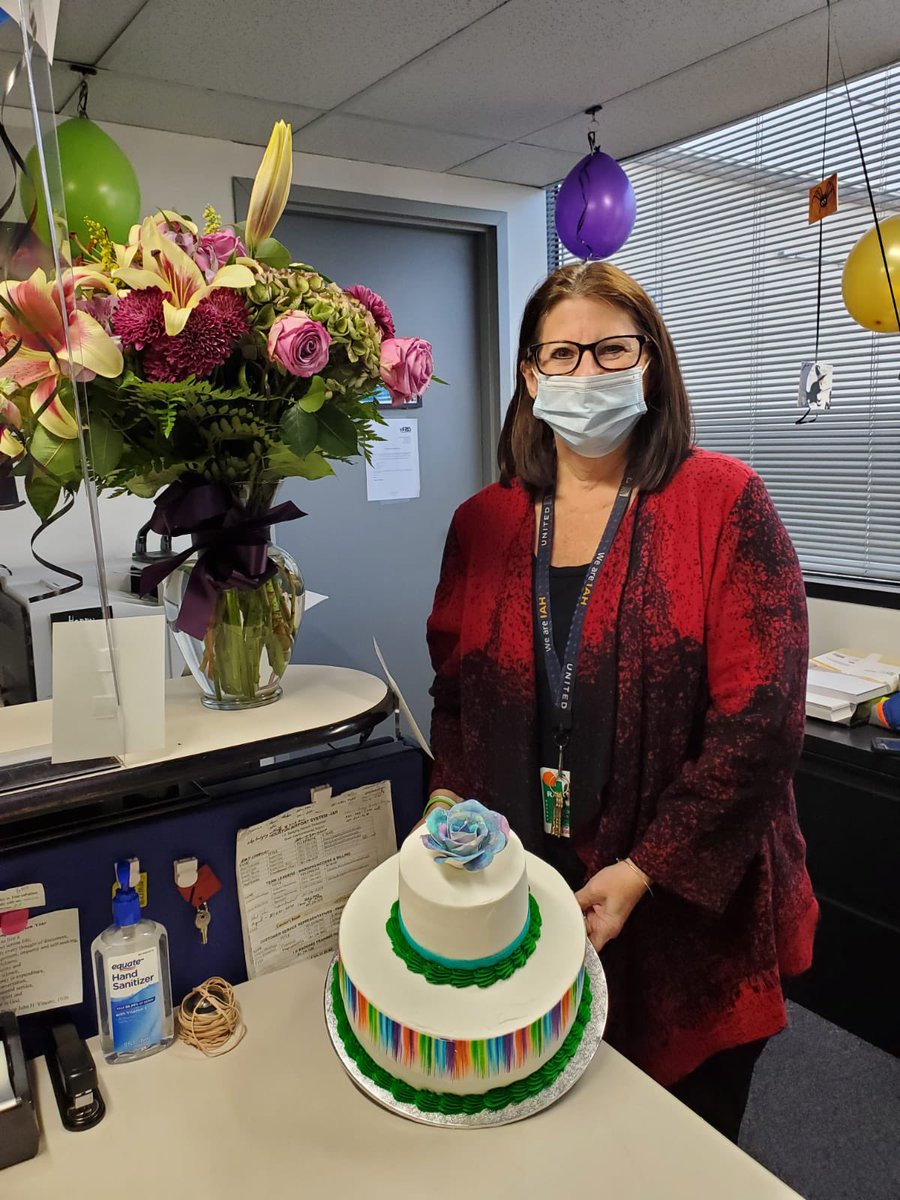 Happy birthday Ms.Paula you keep the ramp team running. Don’t know what we would do without you!! #IAHCG @weareunited