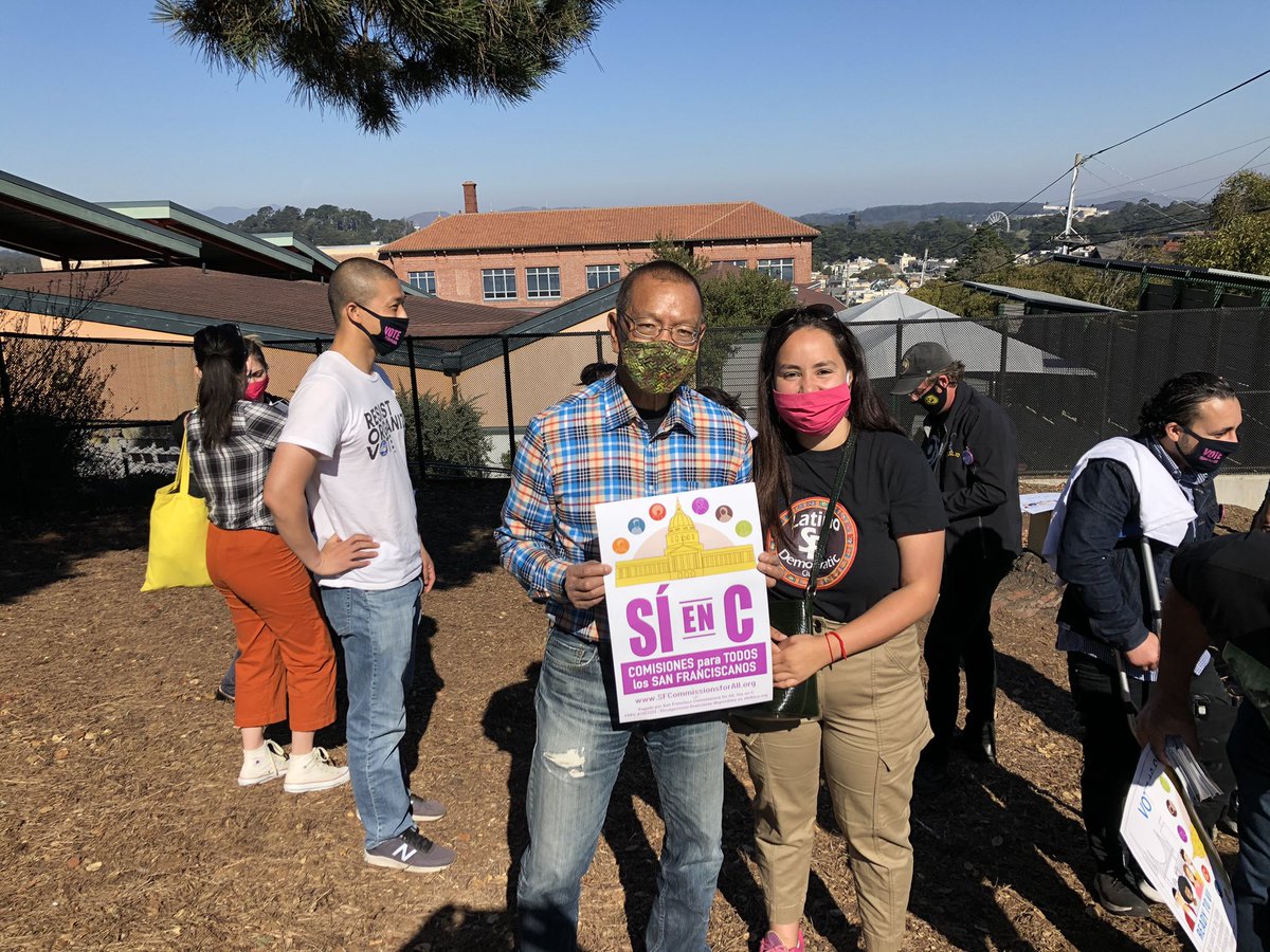 Sarah24usa's tweet photo. Thank you Supervisor @NormanYeeSF for your commitment and leadership to strengthening our democracy. #YesonPropC @Commissions4All https://t.co/3OrUyCzbLg
