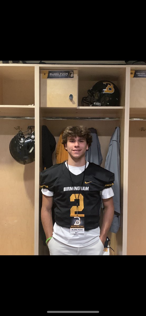 BlakePugh44's tweet photo. Excited to receive an offer from
@BSCFootball ‼️ Thank you @coach_colucci @TonyJoeWhite5 for a great visit !! @AL6AFootball @RecruitMtnBrook https://t.co/jftgfKsvQd