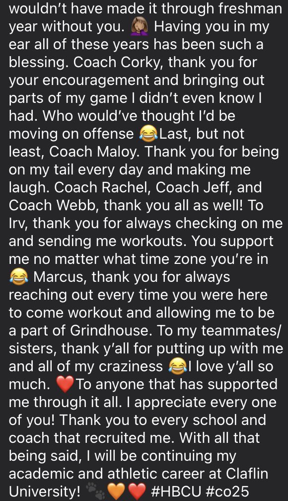 Beethekidd11's tweet photo. It’s official ❤️🧡#COMMITTED @MrBigShot_Bland @ClaflinWBBall @ladybombers2 @OklahomaPWP https://t.co/bDf7mf8Yyp