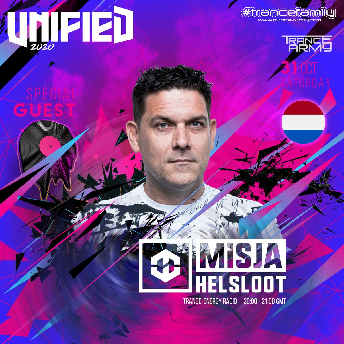 TheTranceArmy's tweet photo. #TranceFamily !  NOW ON AIR... Trance Army pres. Unified With Misja Helsloot ❤🔥🙌

https://t.co/g1hMgsvuIl https://t.co/3RtgrzgCoq