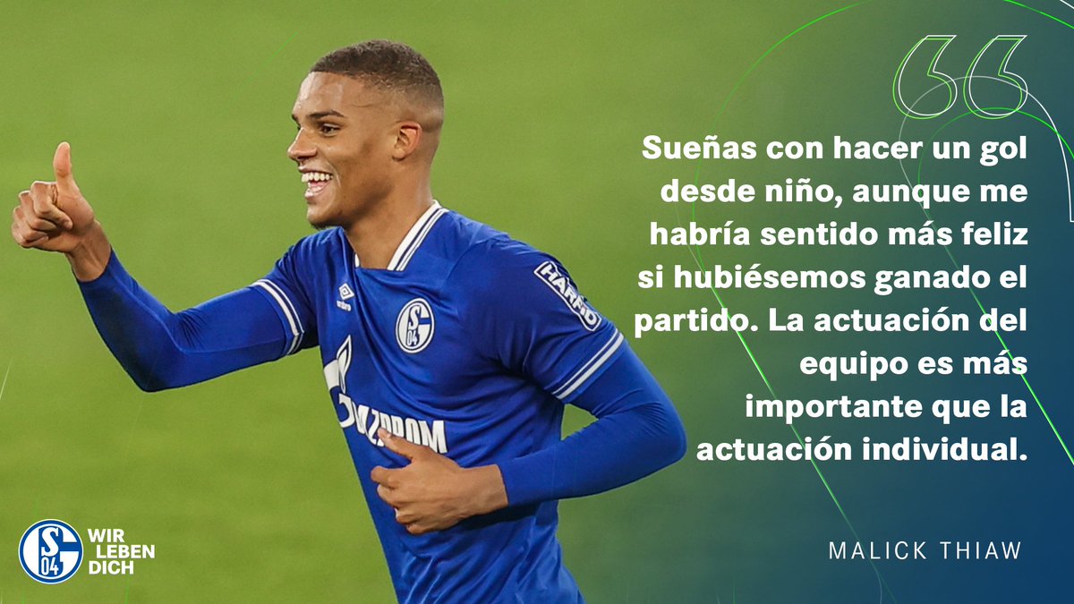 Felicidad incompleta para el nuevo goleador minero 😕⚒️
¡Esa mentalidad de 𝒆𝒒𝒖𝒊𝒑𝒐 es fundamental para seguir soñando, Malick! 💪🏽
#S04 | 🔵⚪️ | #Thiaw https://t.co/Mb6XgORYeO