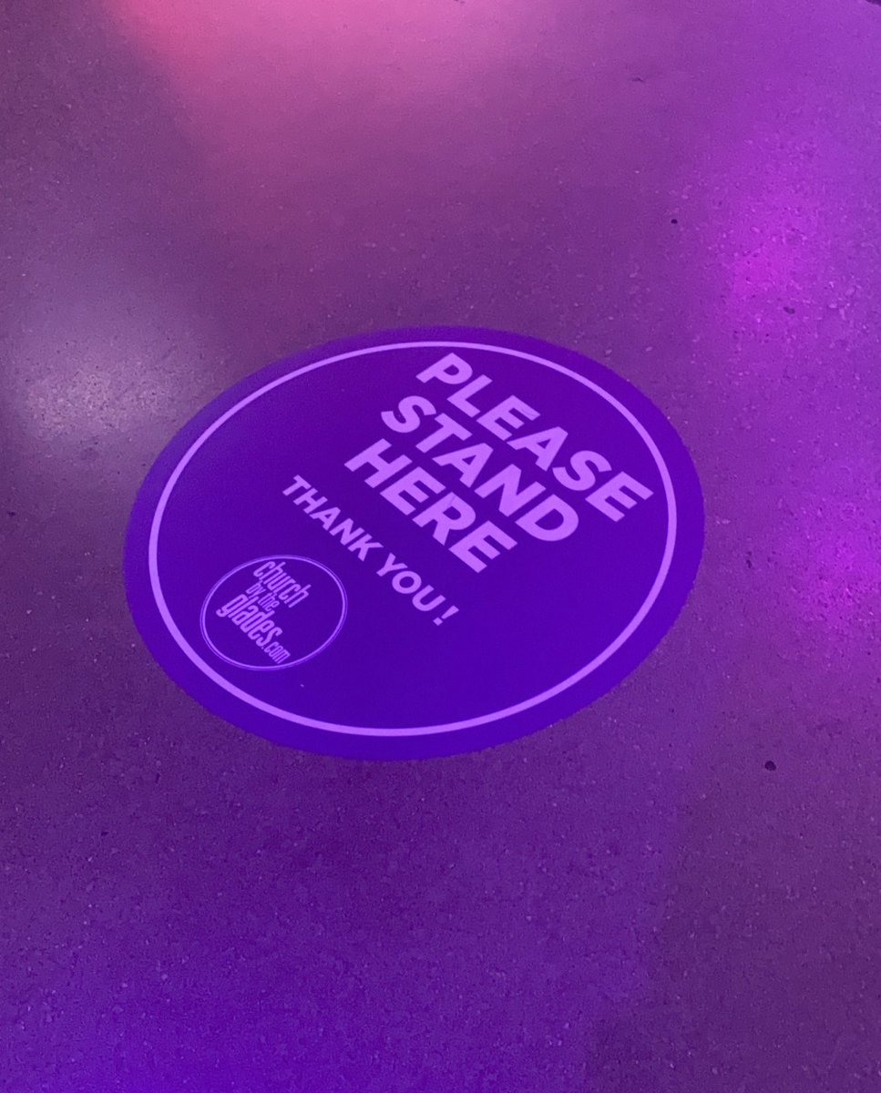 hfunkpalacios's tweet image. #cbglades got #cdcguidelines everywhere! See you there! 👣💒