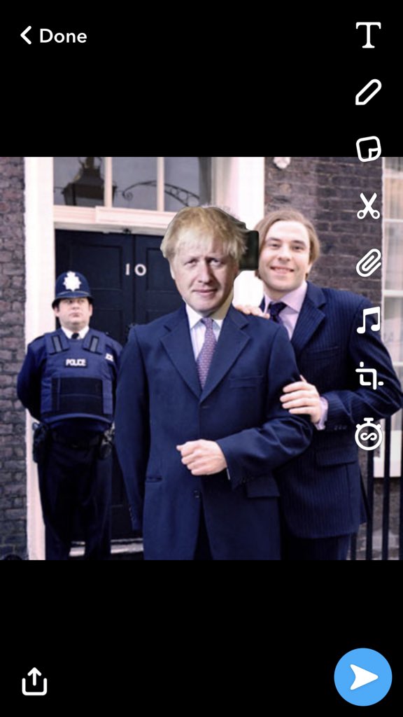 AbbieFogg's tweet photo. Think @RealMattLucas @davidwalliams @BorisJohnson got the cast mixed up with Boris &amp; Anthony Head looks more professional and Boris looks more like an actor for Comedys someone plz report to @bbc they have made a mistake https://t.co/VF9z4vExMv
