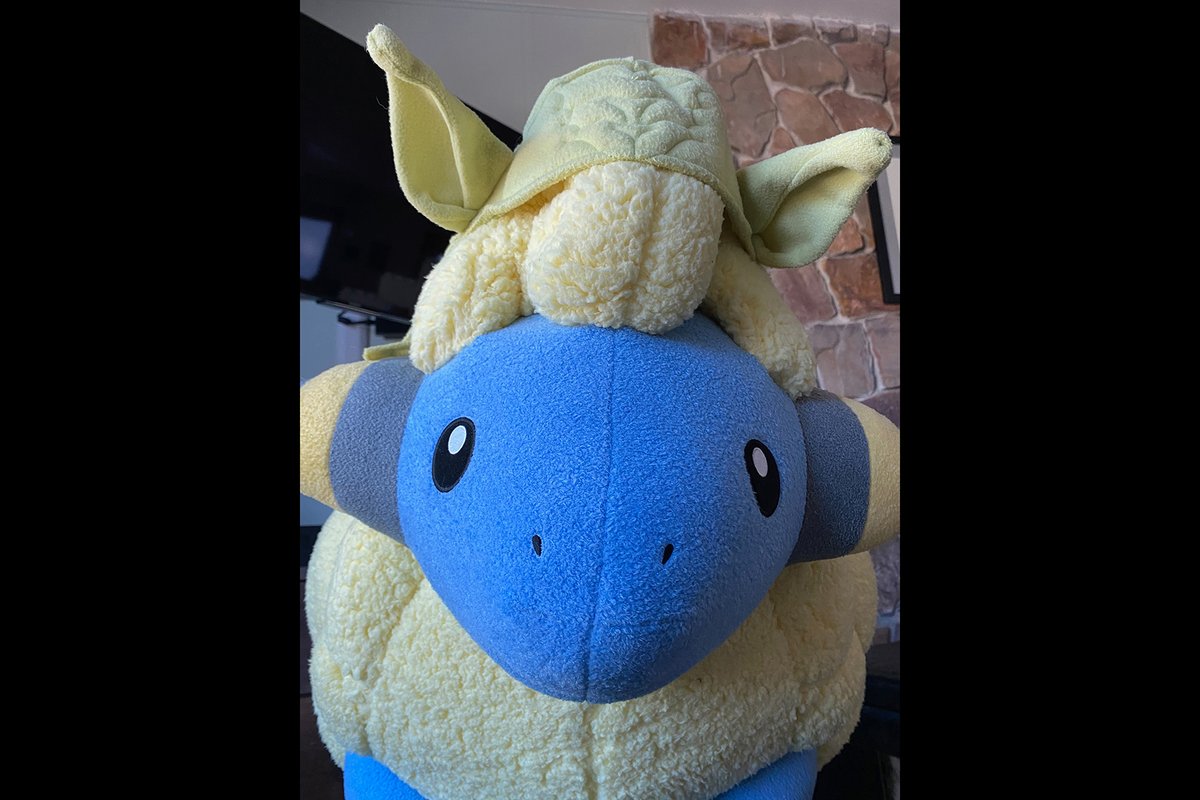 MareepIGNSheep's tweet photo. Baby Yoda! https://t.co/PgwRGfkV8H