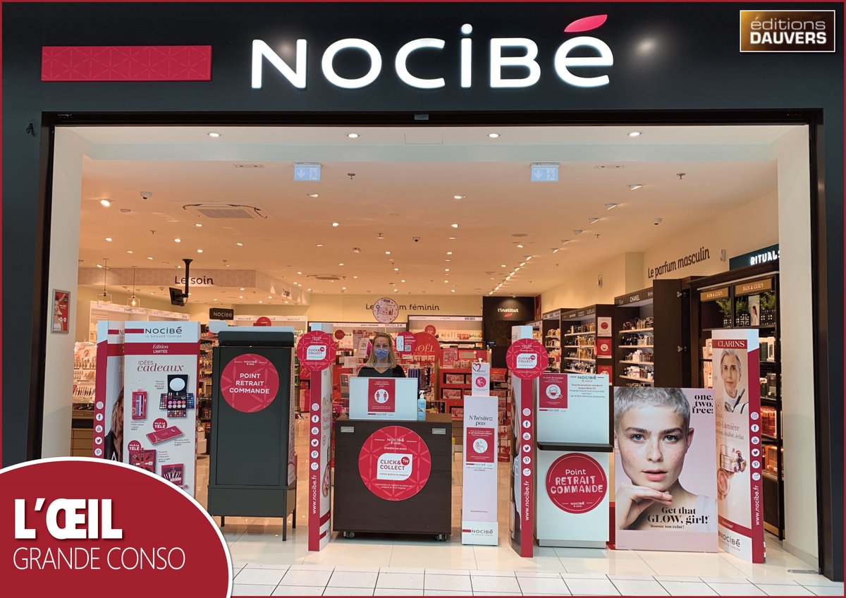 Dauvers70's tweet photo. #LŒILGRANDECONSO a vu... une boutique @Nocibe en version "click &amp; collect" ou... camp retranché ! https://t.co/xu83CbRK4u