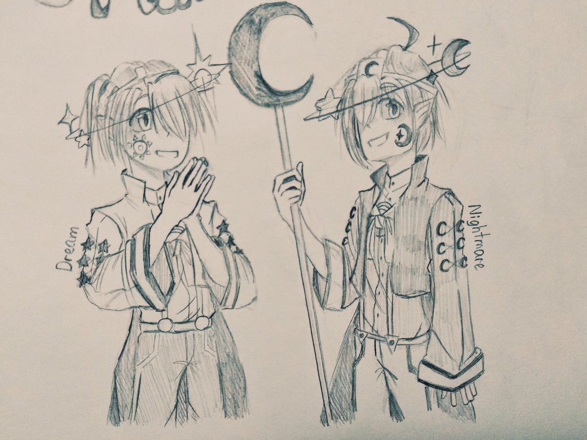 Fio_Lazy's tweet photo. It's been a long time since I drew Dream and Nightmer, and it today was Halloween, so I thought, why not?
#dreamtale #dreamsans #nightmaresans #humandream #humannightmare #art #sketch #drawing #traditionalart #HappyHalloween2020 #Im_Fio https://t.co/e1nKg1E5tm