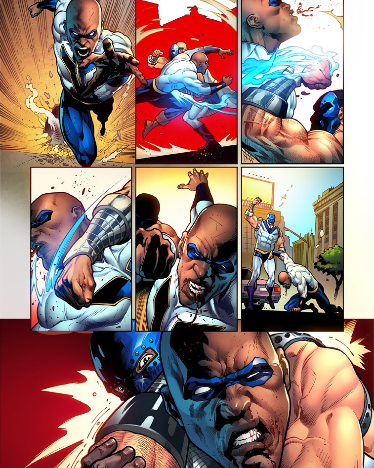 AdventComics's tweet photo. Hey guys, we have only a couple of days left of the TITAN THE ULTRA MAN #3 #Kickstarter campaign and if we can raise $300 more dollars, then @nethodiazz @TG_inks and @eDukeDW will each receive a bonus.  So let's get them paid! https://t.co/JMEvlFfRuB https://t.co/j9Kk6mz7ih