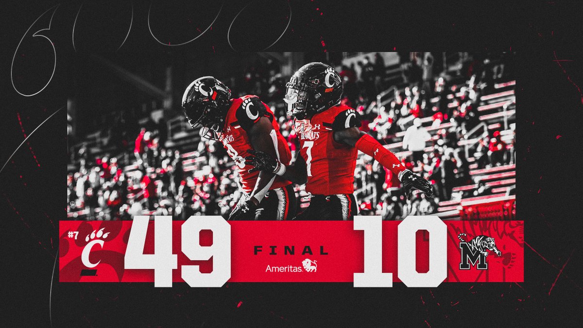 Nightmare in Nippert.
Welcome to 𝗢𝗨𝗥 𝗛𝗢𝗨𝗦𝗘, Tigers.

#Bearcats