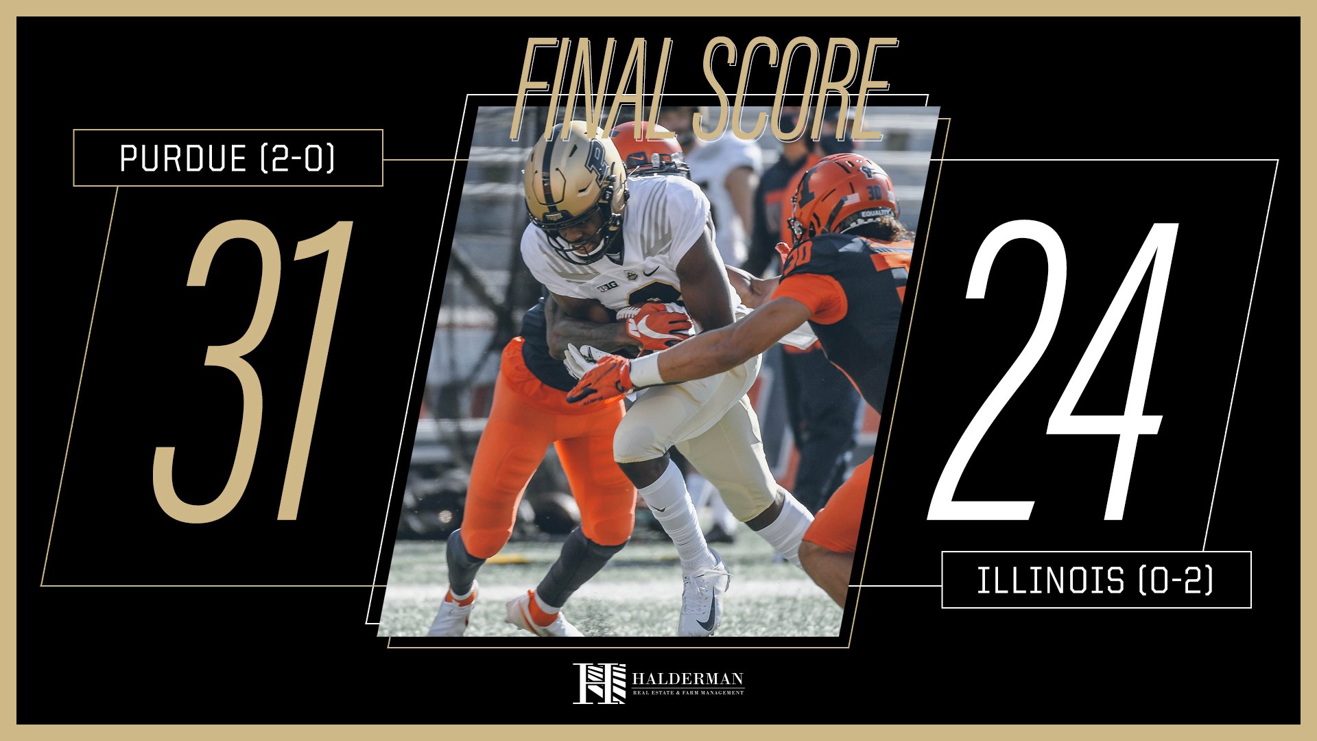 Purdue Football X 31 24 2 0 for first time 2007. 2 0 in B1G play for first time since 2004. Final score presented by hfmshres. https t o0OqSuSb17 X