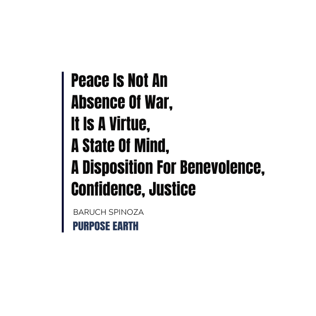 #purposeearth #peace