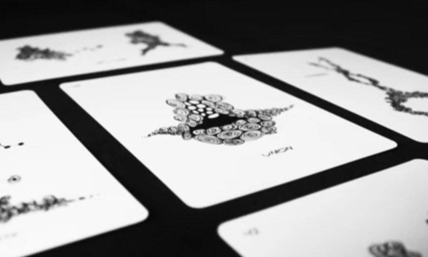 Maia Mellier has designed this unique oracle game which comprises a set of cards that is also a tool for self-reflection & lateral thinking. Visit her site to learn more:  https://moonbase.earth/products/the-dreaming-pool-oracle-cards . @MaiaMellier